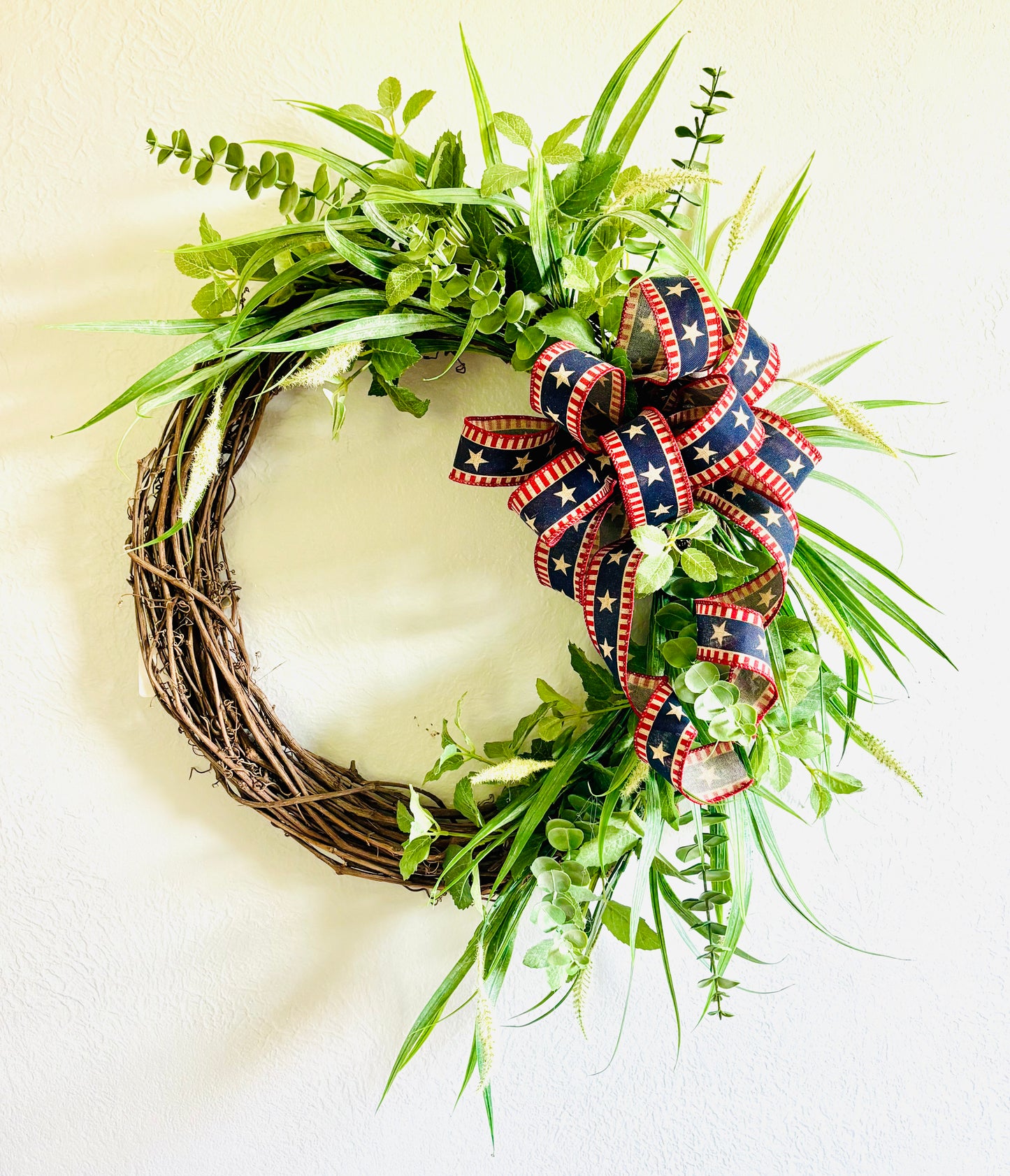 Wild and Free Patriotic Grapevine