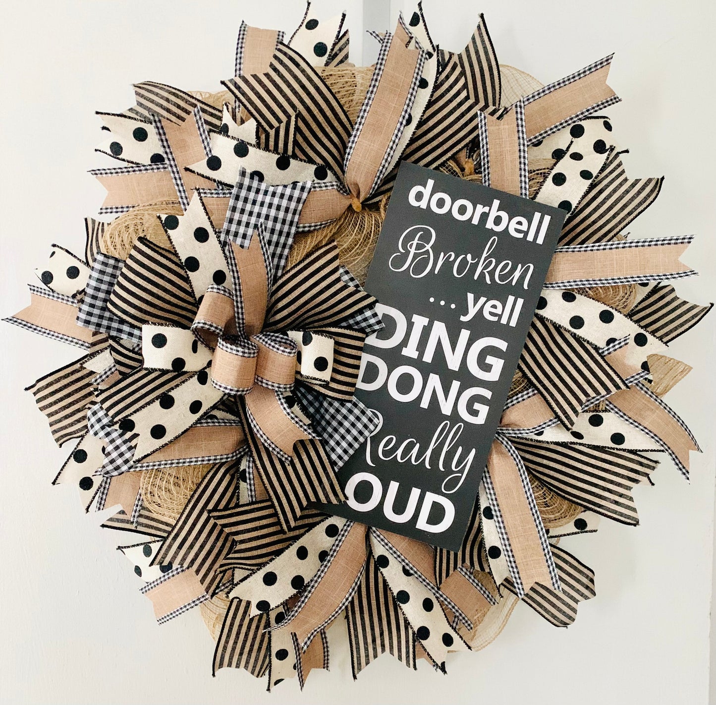 Ding Dong Pancake Wreath