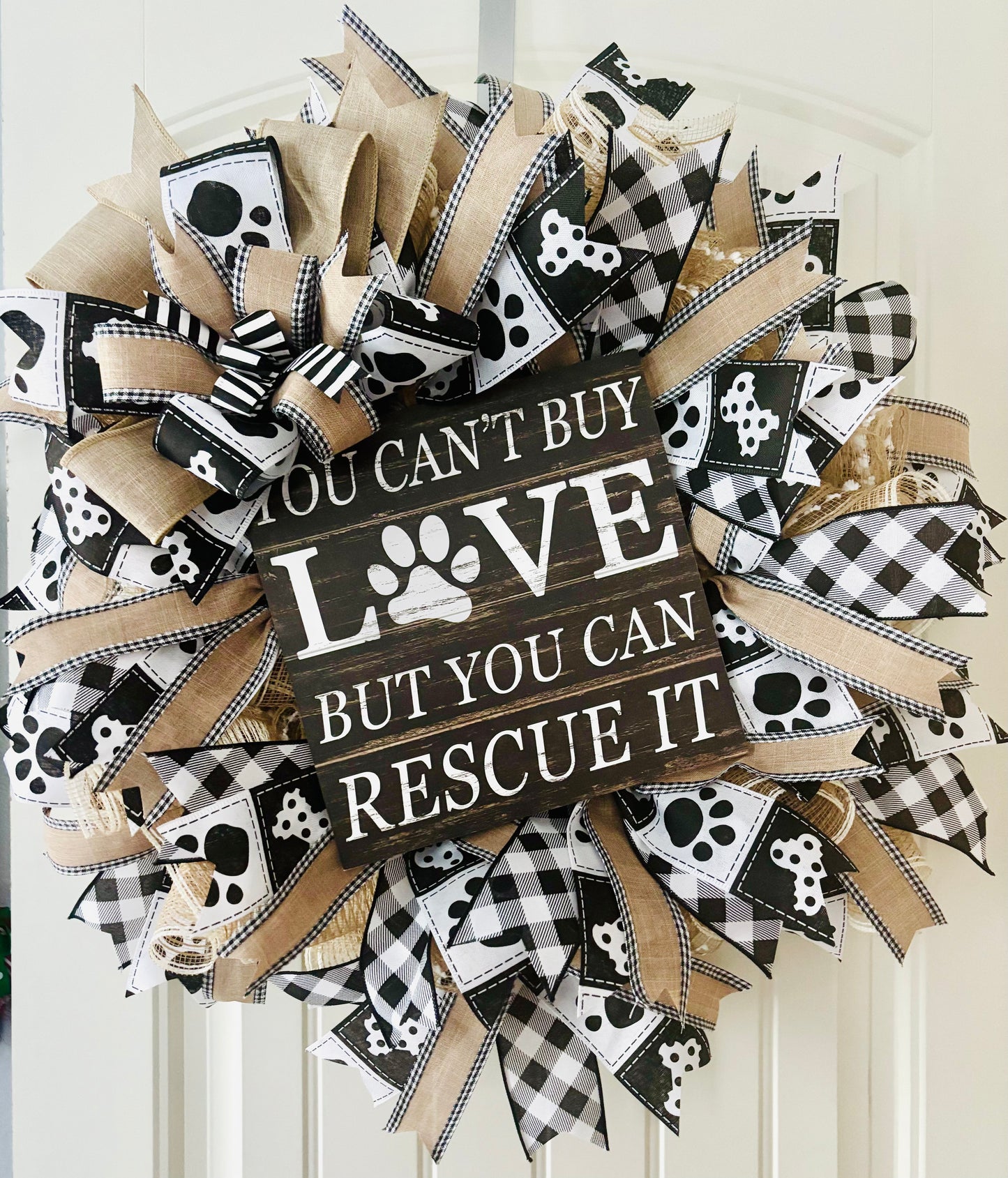 Rescue Dog Wreath