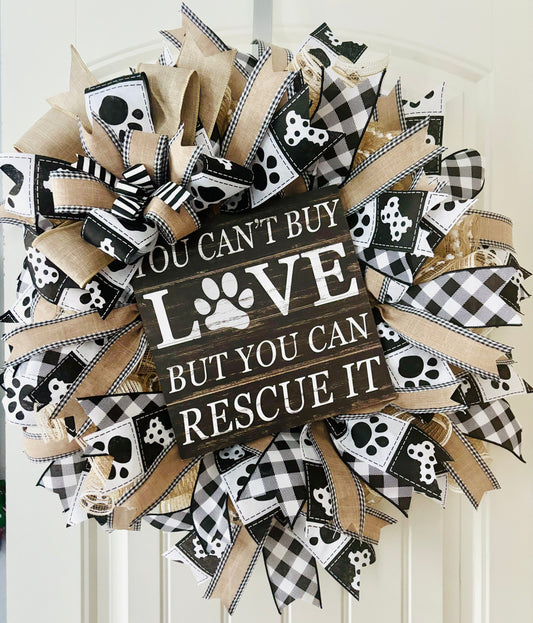 Rescue Dog Wreath