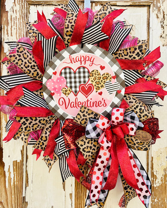 Leopard Happy Valentines