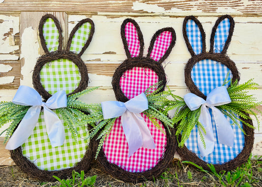 Gingham Bunny Grapevine